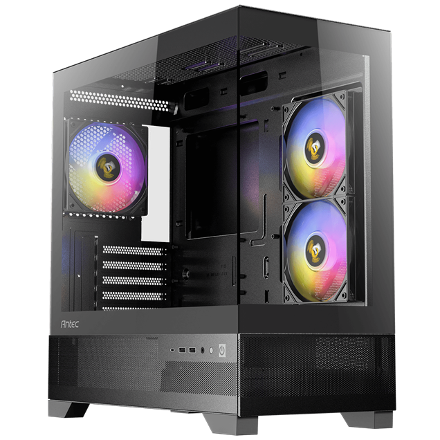 Antec Antec CX500m MicroATX ARGB Gaming Case Mini Tower Gaming Case - Black 